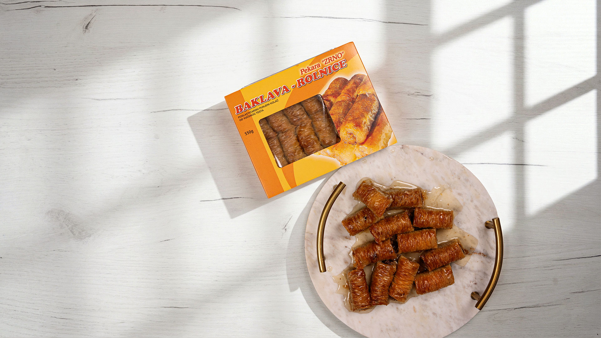 Baklava rolnice sa orasima